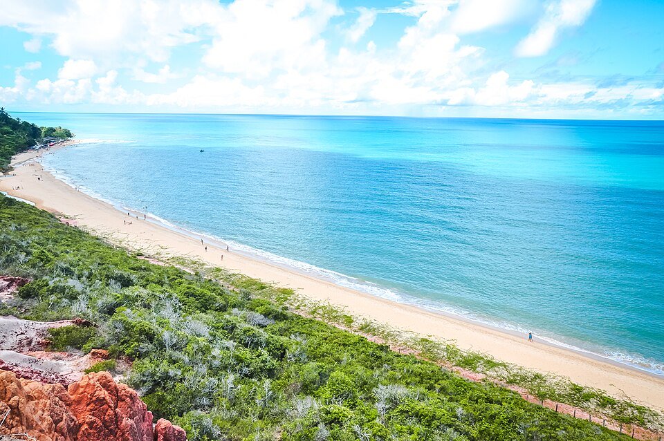 Falésias e praias de Arraial d'Ajuda